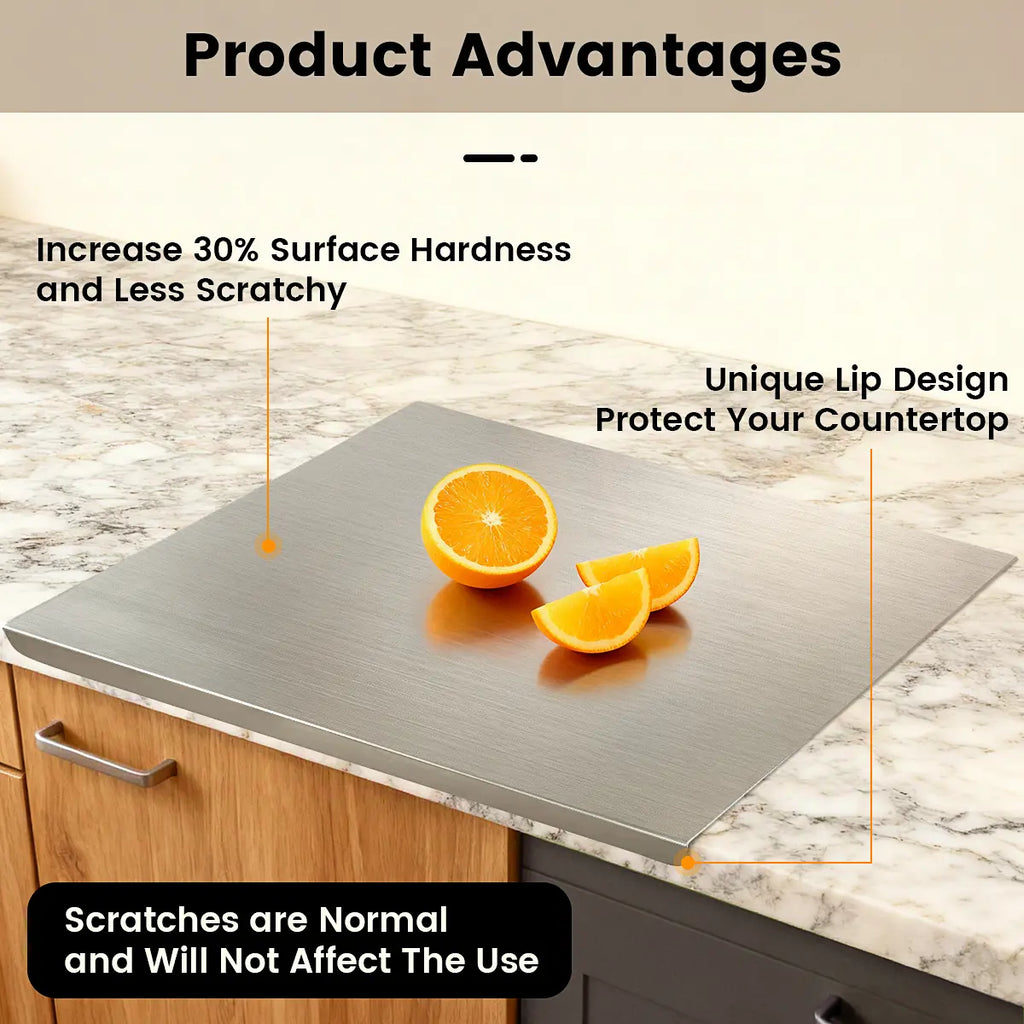 Stainless Steel Chopping Board, Non-Slip Kitchen Chopping Board, Kitchen Cutting Board, Kitchen Accessories, Household Kitchen Gadgets #4Th of July Accessories