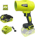 Turbo Jet Leaf Blower: Cordless Leaf Blower for Yard Leaves, Driveway Sand & Car Drying - 450 CFM High Speed with Ergonomic Handle for Easy Operation