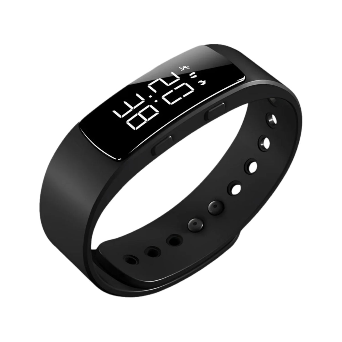 Vibrating Alarm Watch with Silent Alarms, Step Counter, and 10-Day Battery Life