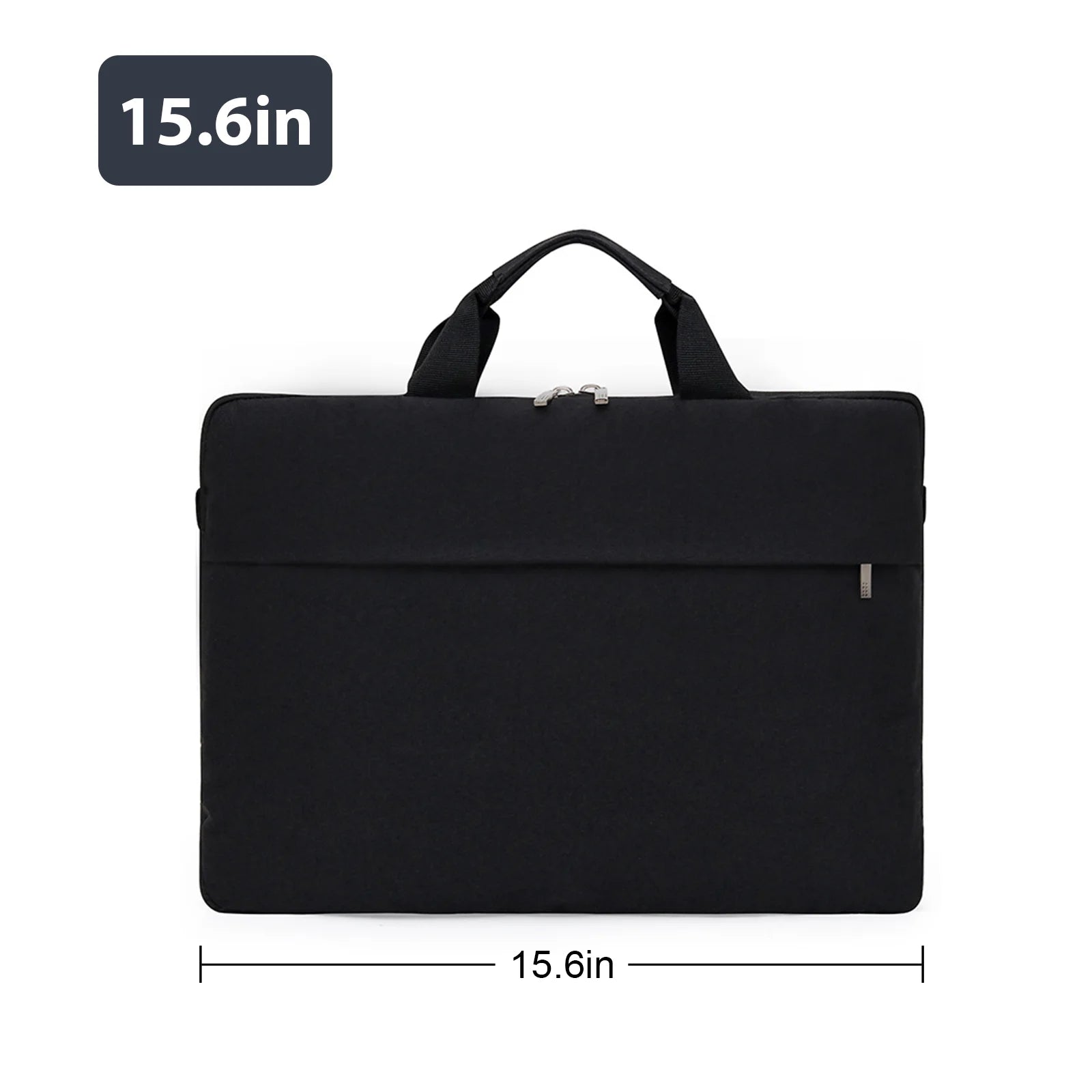 15.6 Inch Laptop Shoulder Bag, Laptop Sleeve Case, Multi-Functional Waterproof Notebook Carrying Case with Strap Fit for Macbook Air/Pro Lenovo Acer Asus Dell Lenovo HP Samsung