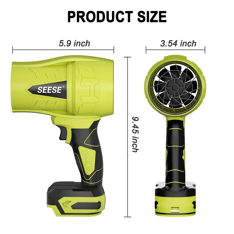 🌪️Turbo Jet Blower | Cordless Leaf & Dust Blower, Car Dryer, Snow Remover & Home Cleaning Power Tool