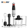 6-In-1 Multi-Purpose Immersion Hand Blender 1500W MAX, Electric Hand Held Stick Blender Stainless Steel Blades,Home & Kitchen