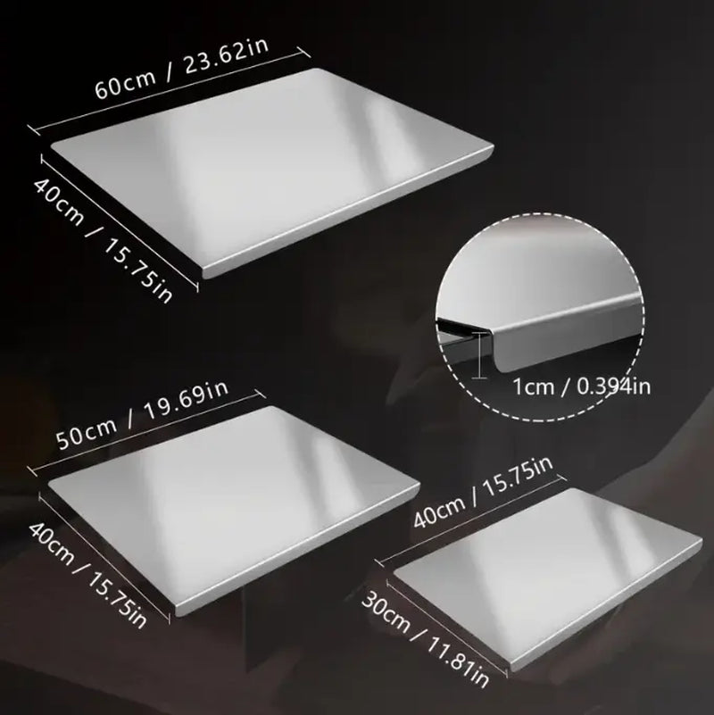 Stainless Steel Chopping Board, Non-Slip Kitchen Chopping Board, Kitchen Cutting Board, Kitchen Accessories, Household Kitchen Gadgets #4Th of July Accessories