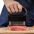 【Free Ship】Meat Tenderizer Tool Heavy Duty 48 Stainless Steel Ultra Sharp Needle Blades for Chicken Steak Veal BBQ Kitchen Gadget Kitchenware Cutting Cooking