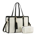 New Laptop Tote Bag for Women with Clutch Purse, Lightweight Bag with 2 Cup Holder, Purses, Large Capacity Computer