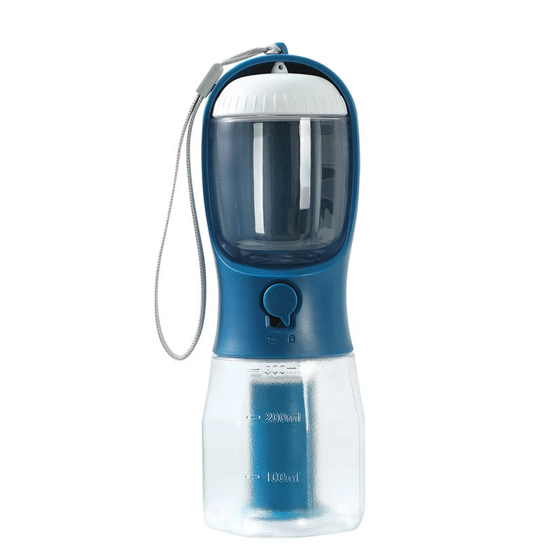 Dog Water Cup Drinking Food Garbage Bag Three-In-One Portable Small Multi-Functional Pet Cups Pets Supplies