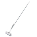 3 in 1 Floor Scrub Brush with Right Angled Bristle & Scraper Long Handle Grout Brush Shower Scrubber for Bathroom Tub Tile Floor