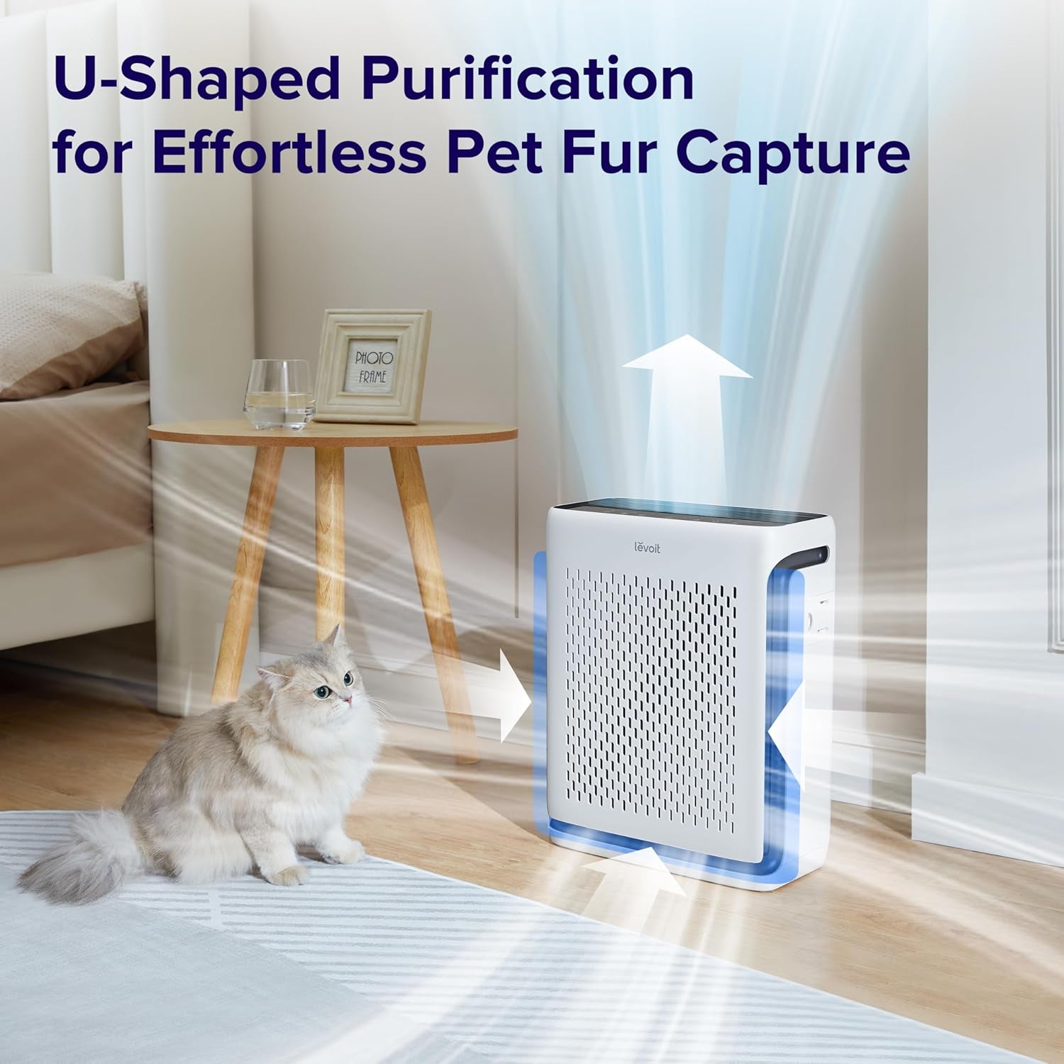 Air Purifiers for Home Large Room Bedroom up to 1110 Ft² with Air Quality & Air Purifier Core Mini/Lv-H128 Aroma Pads 12Pack Essential Oil Replacement