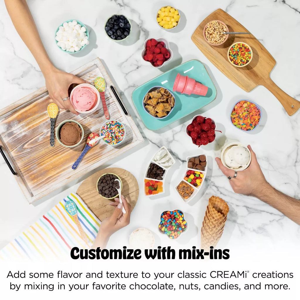 Ninja Creami Scoop & Swirl Ice Cream and Soft Serve Maker 13 One-Touch Programs NC701