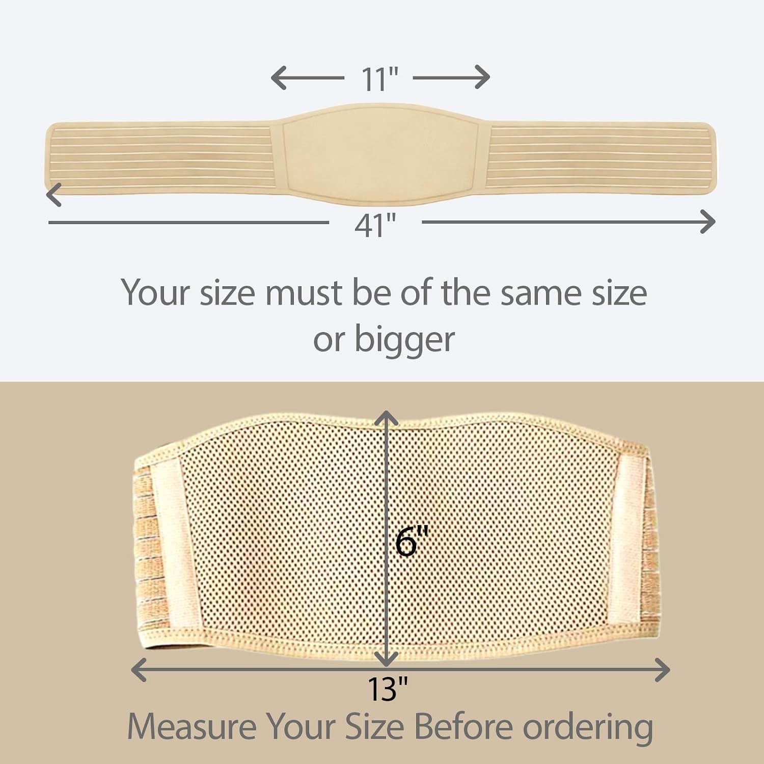 Belly Bands for Pregnant Women, Pregnancy Belly Band, Adjustable Maternity Belly Band, Relieve Lower Back Pelvic Abdomen Pain, Pregnancy Must Haves (Beige)