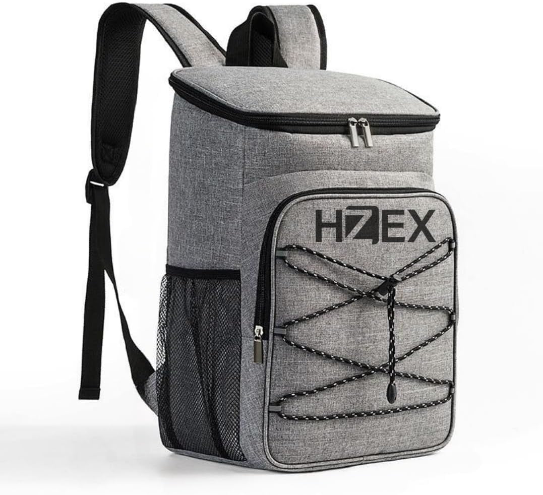25L Insulated Cooler Backpack – Leak Proof Travel Back Pack Cooler for Hiking, Camping, Beach, Picnic & Outdoor Adventures – Large Capacity Soft Cooler Bag for Men & Women, Keep Food - Drink Cold