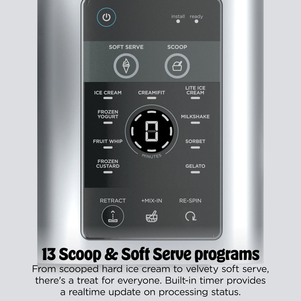 Ninja Creami Scoop & Swirl Soft Serve Ice Cream Machine - NC701
